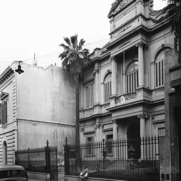 El edificio del Museo Etnográfico, antigua Facultad de Derecho y Ciencias Sociales